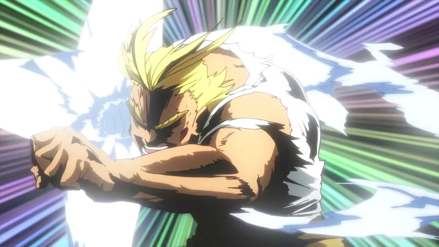 Todas las debilidades de All Might en My Hero Academia