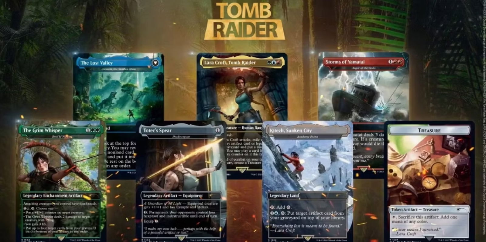 Tomb Raider se fusiona con Magic: The Gathering en esta nueva colaboración