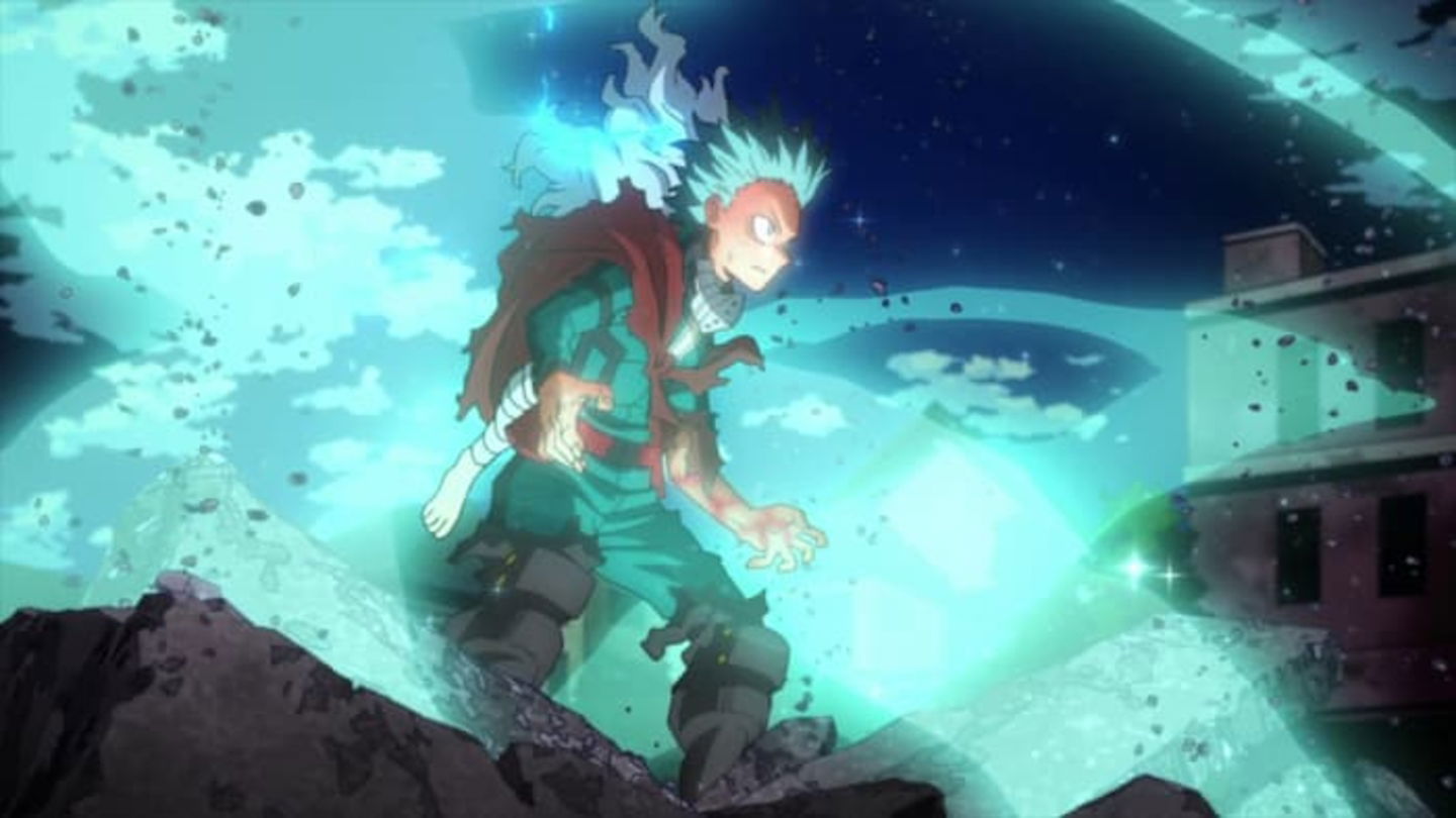 El constante uso del Gearshift parece estar causándole estragos al cuerpo de Deku
