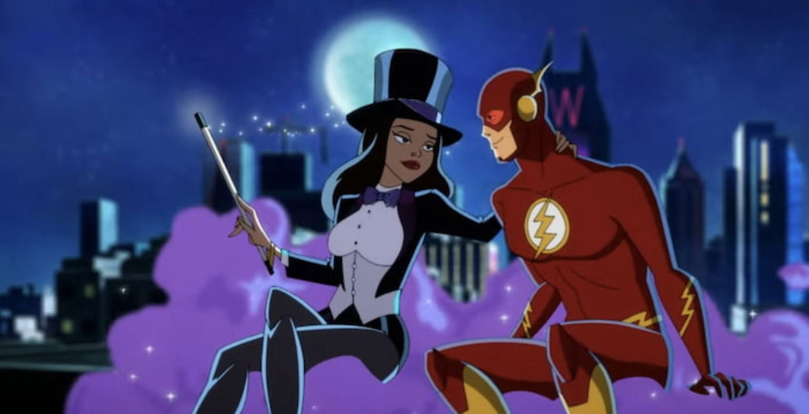 Flash y Zatanna también estuvieron juntos, aunque esto no duró mucho tiempo