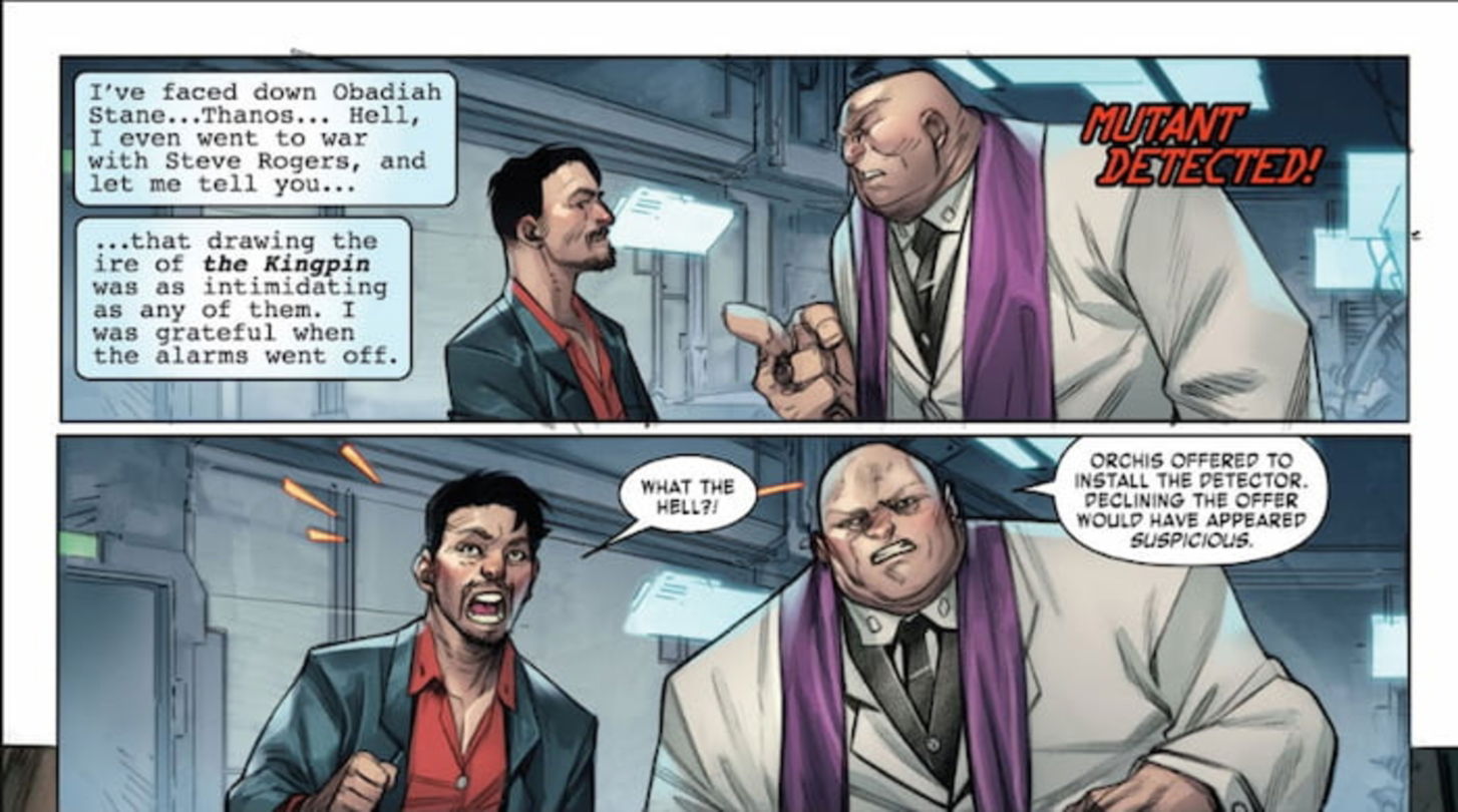 Iron Man ha admitido sentirse intimidado por Kingpin