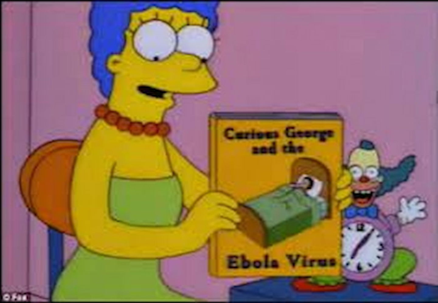 Los Simpson también predijeron la epidemia de Ébola en África