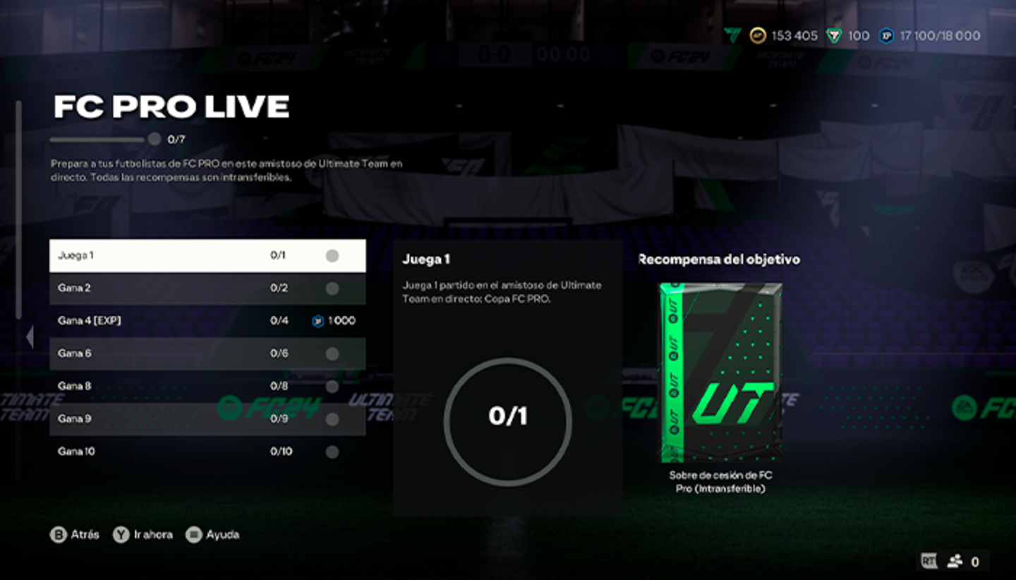 EA Sports FC 24 Ultimate Team: consigue muchos sobres completamente gratis con estos objetivos