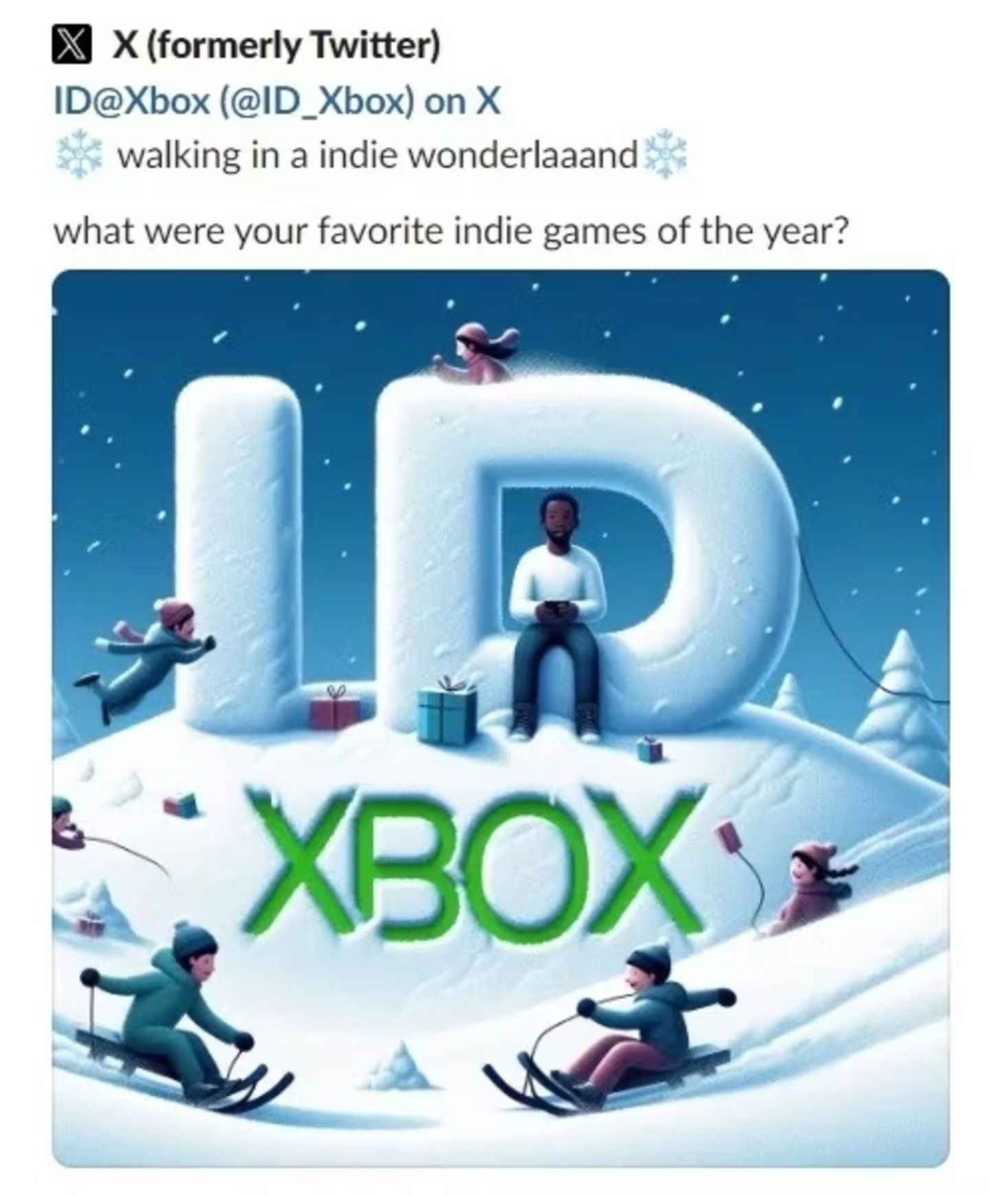 Xbox es acusada de utilizar una IA para promocionar juegos indies