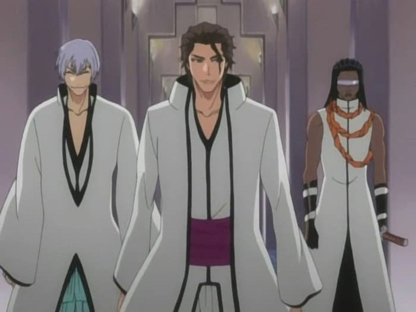 Aizen, Gin y Tosen siguen adelante con sus planes