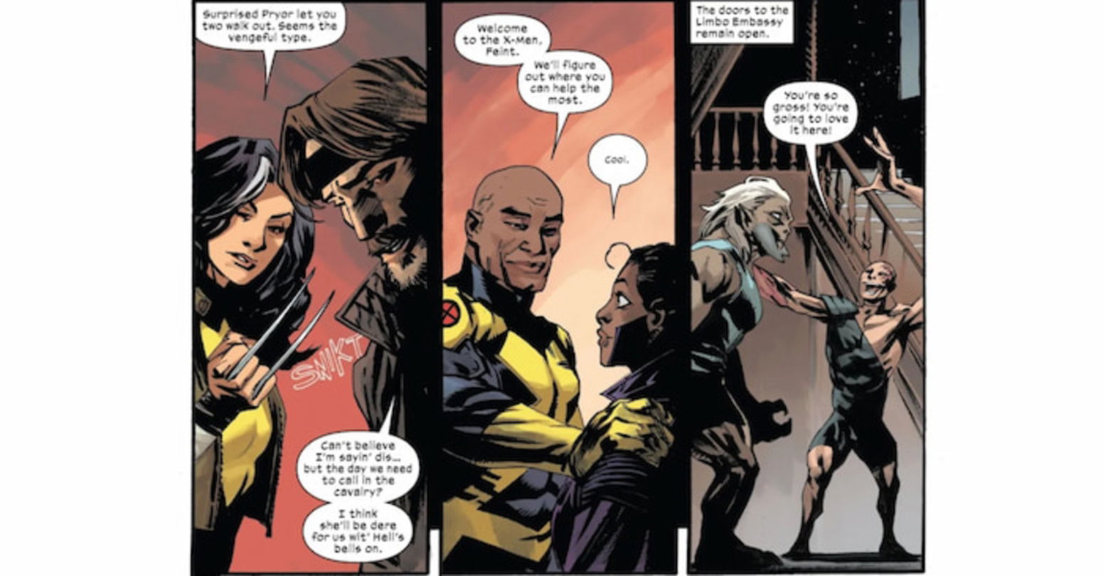 Gambito explica que si los X-Men necesitan ayuda, Madelyne Pryor estará para ellos