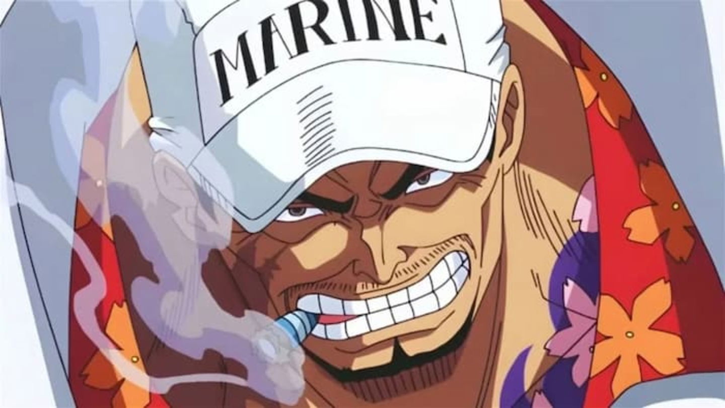 Tal parece que Akainu será uno de los enemigos más fuertes y dificiles que tendrá que enfrentar Luffy