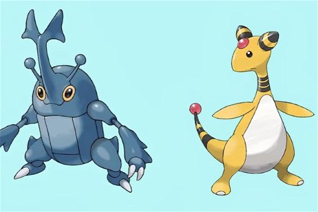 Esta es la increíble fusión de los Pokémon Heracross y Ampharos