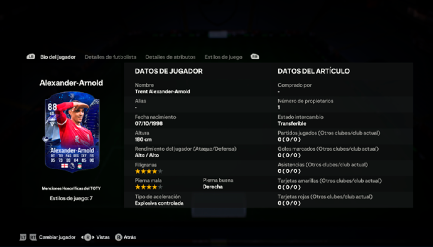 EA Sports FC 24 Ultimate Team: si pruebas a este jugador fuera de su posición te puede sorprender