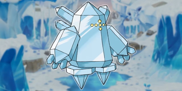 Esta figura de hielo del Pokémon legendario Regice es perfecta