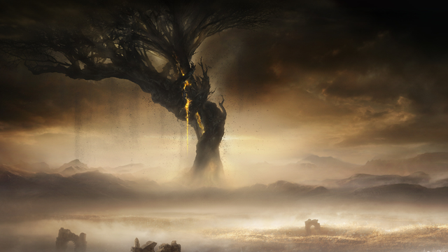 Un artista dibuja una de las escenas del tráiler de Shadow of the Erdtree, el DLC de Elden Ring