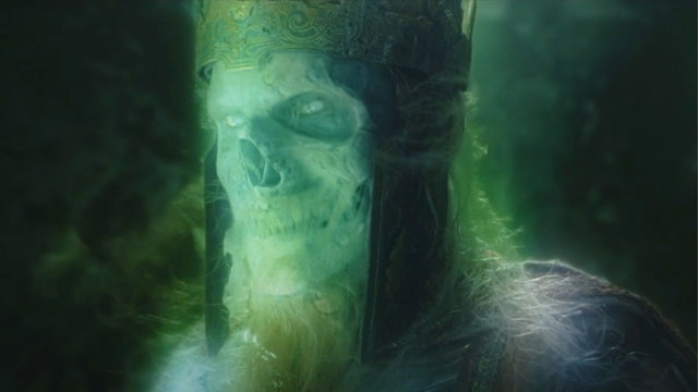 Este era el Rey de los Muertos en El Señor de los Anillos antes de la maldición