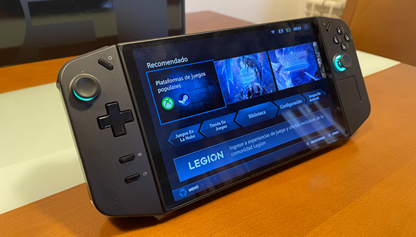 Lenovo Legion Go, la consola portátil que es una mezcla de Nintendo Switch  y Steam Deck