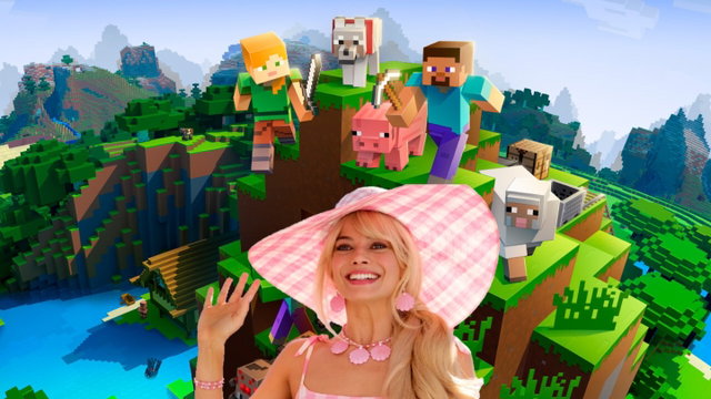 Este bug de Minecraft te transporta al mundo de Barbie