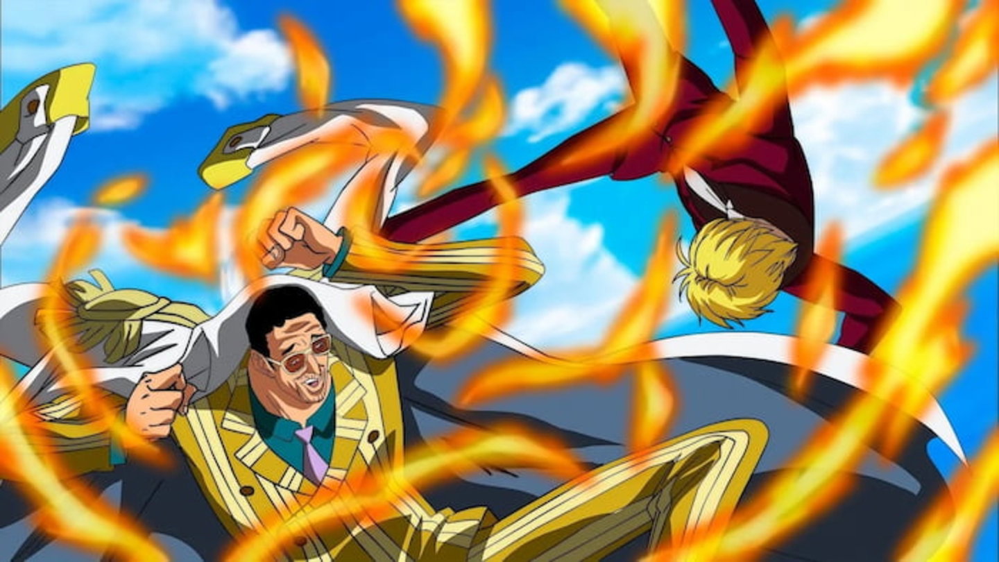Muchos fans critican que el encuentro entre Sanji y Kizaru haya sido tan corto