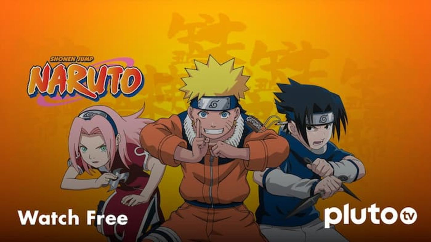 Naruto tiene su propio canal exclusivo en la plataforma de streaming Pluto TV