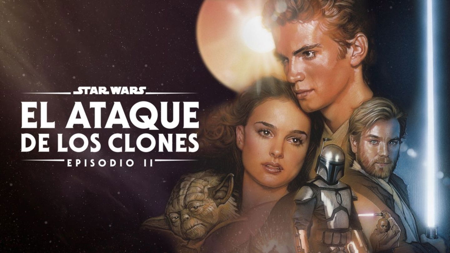 Portada Star Wars: Episodio II- El ataque de los clones.