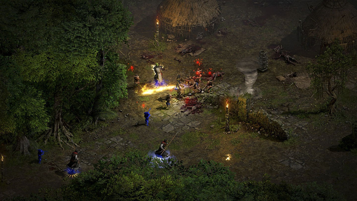 Tardaremos unas 40 horas de juego para pasarnos el contenido principal de Diablo II Resurrected