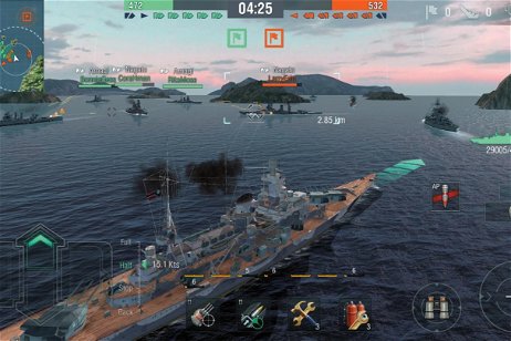 World of Warships se actualiza con nuevos barcos y mejoras en su versión para móviles