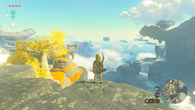 Un jugador de Zelda Tears of the Kingdom crea un cañón remoto