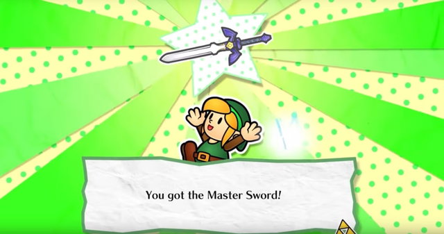 Crean el equivalente a un Paper Mario de Zelda