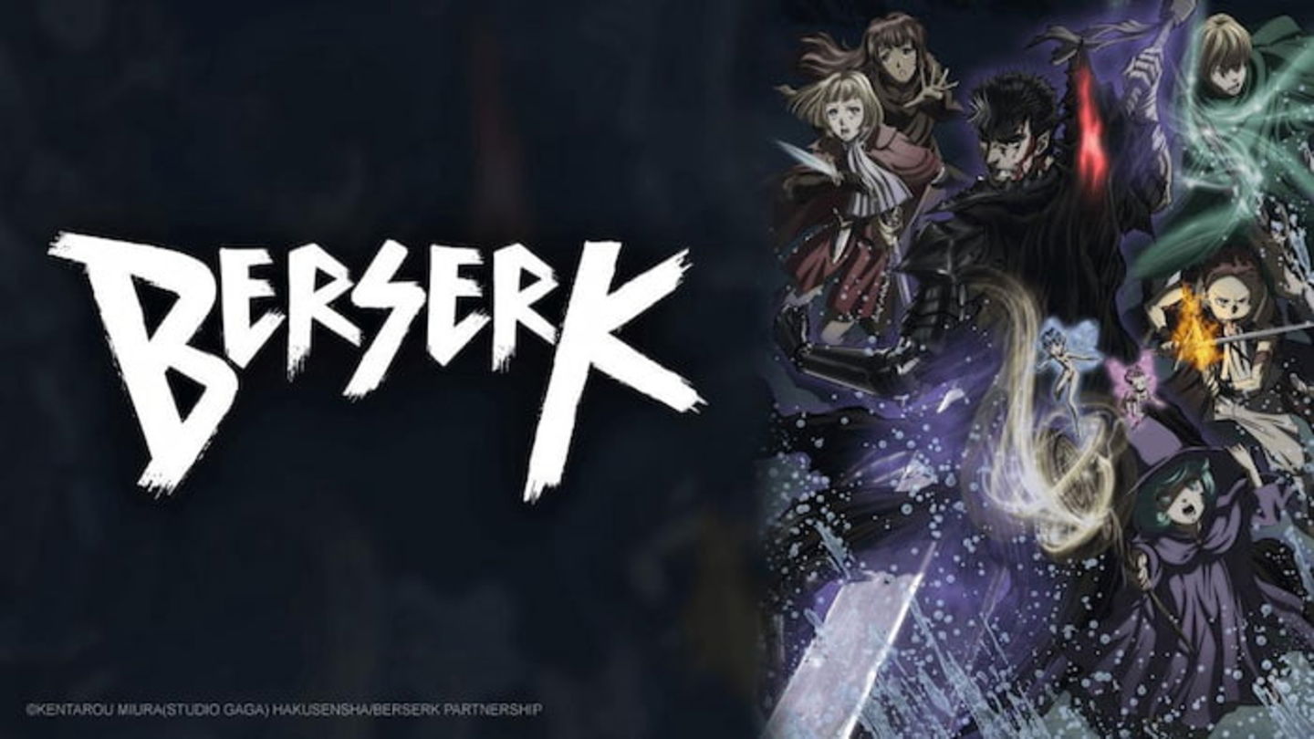 El anime de Berserk de 2016 está disponible de forma oficial en Crunchyroll