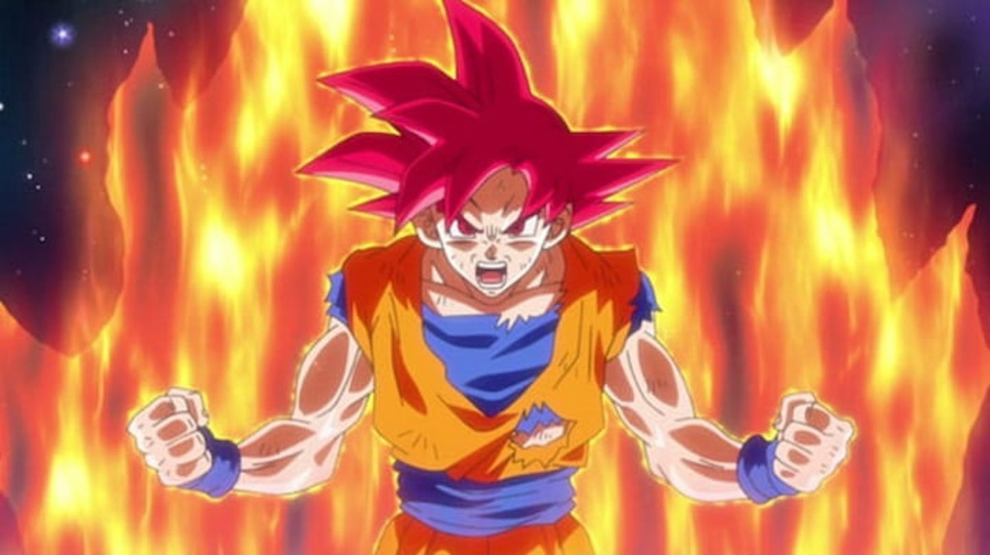 Goku fue el primer personaje que hemos visto que ha llegado al Super Saiyan Dios