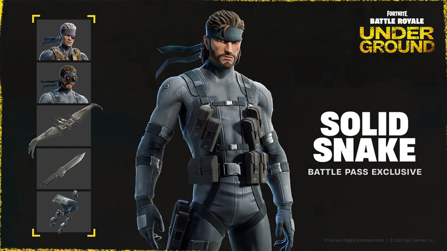 Hay que completar misiones para conseguir artículos y la skin de Solid Snake