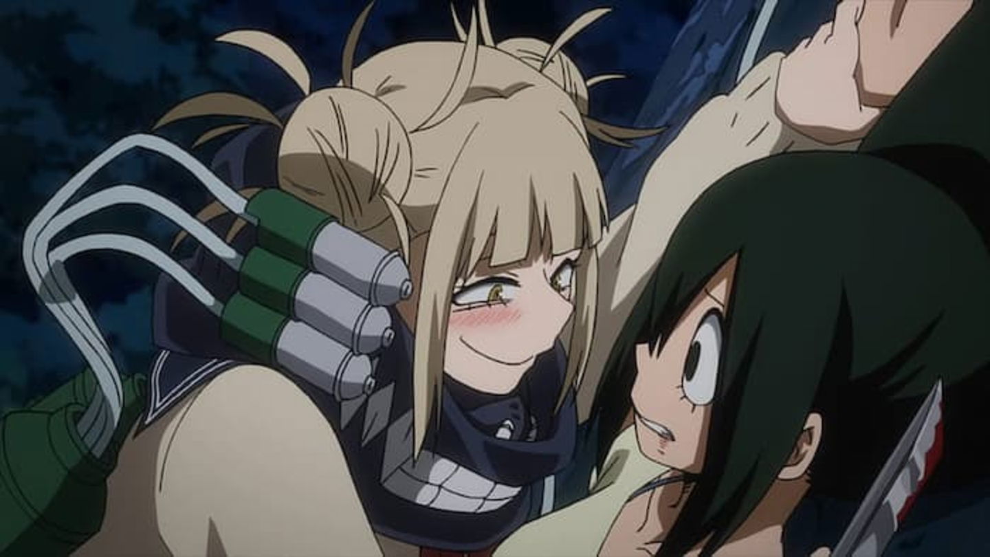Himiko Toga y Tsuyu Asui tuvieron un rol más importante en My Hero Academia gracias a la abrumadora receptividad de los fans