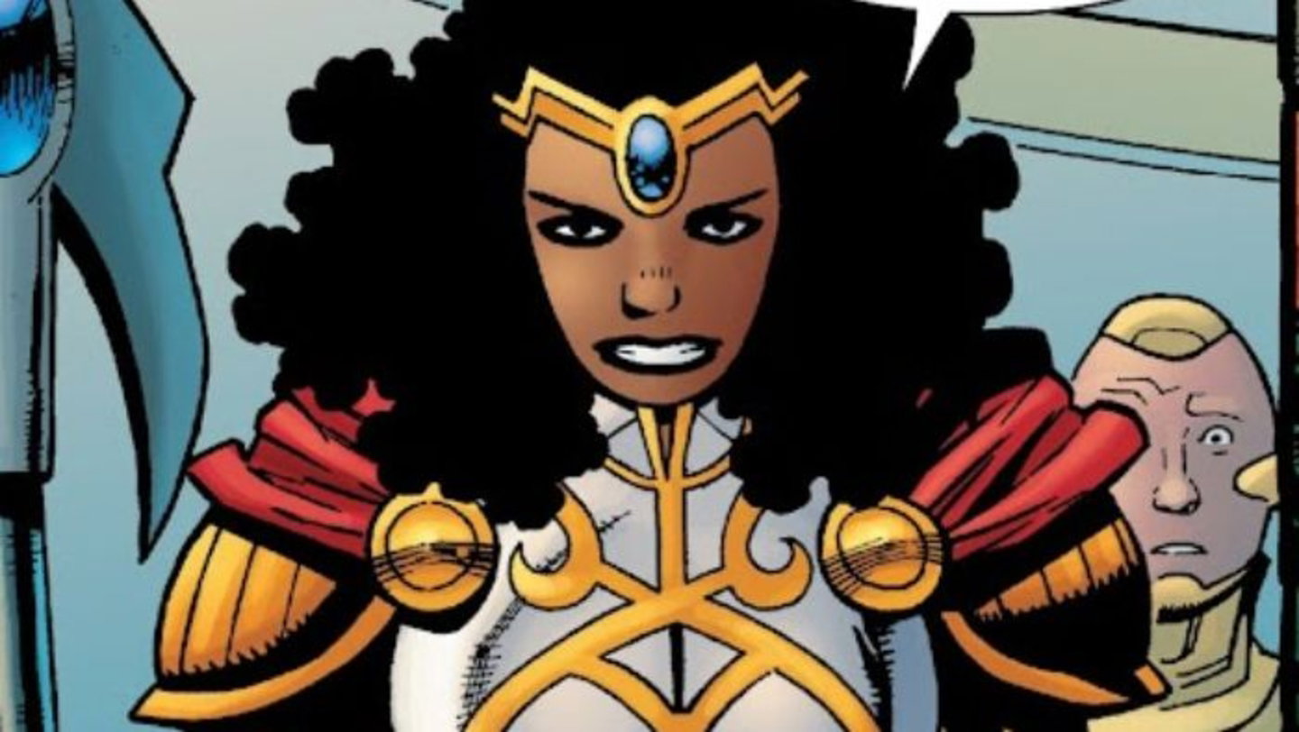 La emperatriz Victoria, hermana de Star-Lord, tiene planes descabellados que la hacen similar al Titán Loco