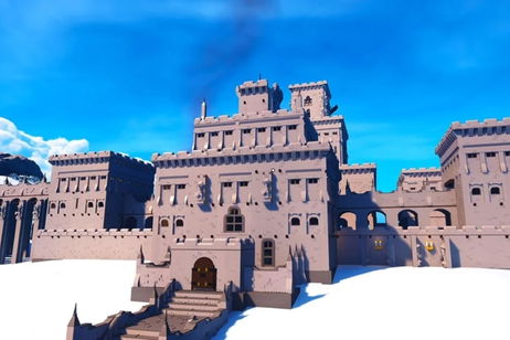 Un jugador de LEGO Fortnite construye el castillo más grande que jamás hayas visto