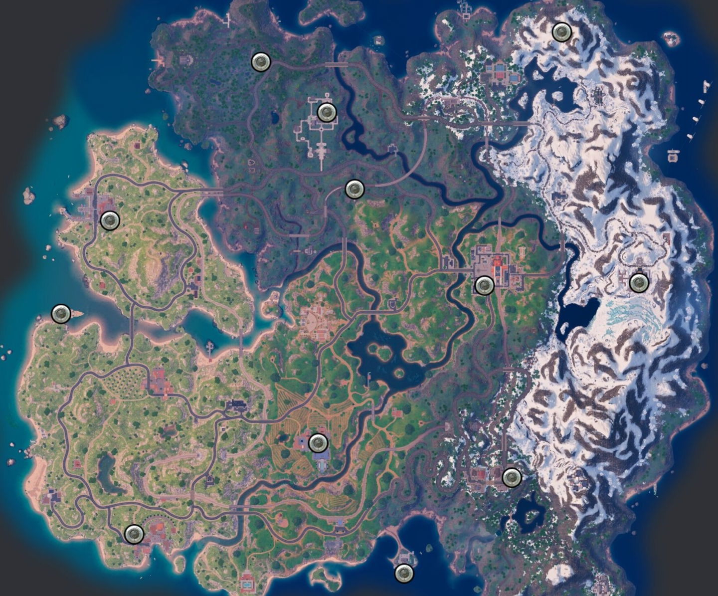 Localización de todas las cámaras acorazadas en Fortnite