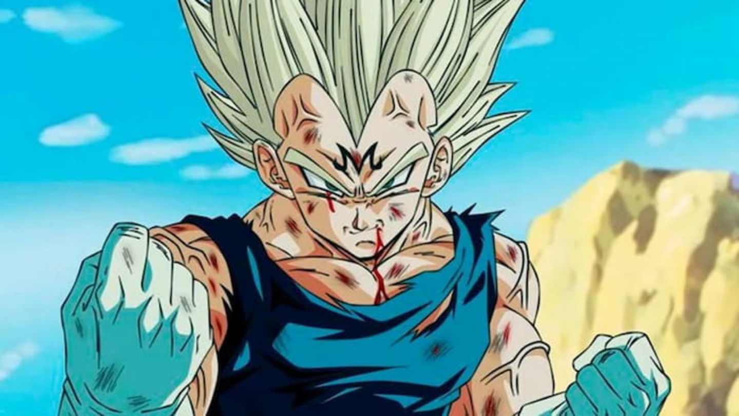 Majin Vegeta es la forma del personaje cuando permite que Babidi lo manipule