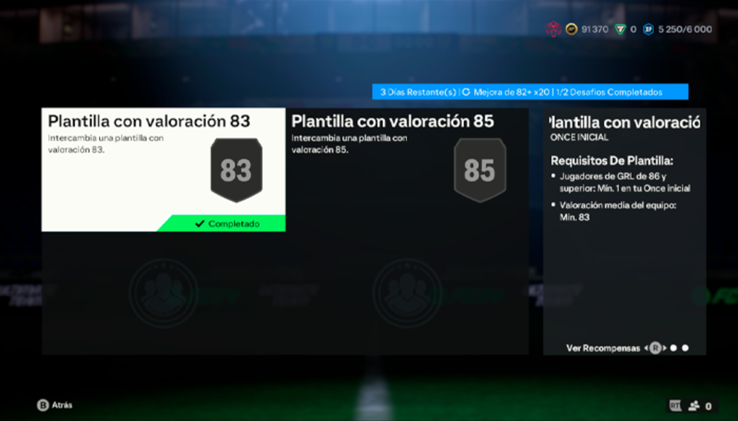 EA Sports FC 24 Ultimate Team: ¿merece la pena la Mejora de 82+ x20?