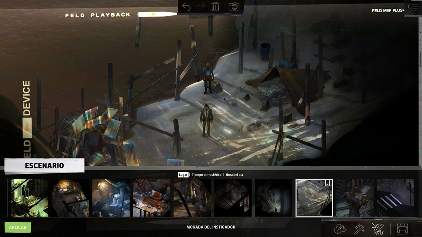 Podemos crear escenas y diálogos completos con este modo de Disco Elysium