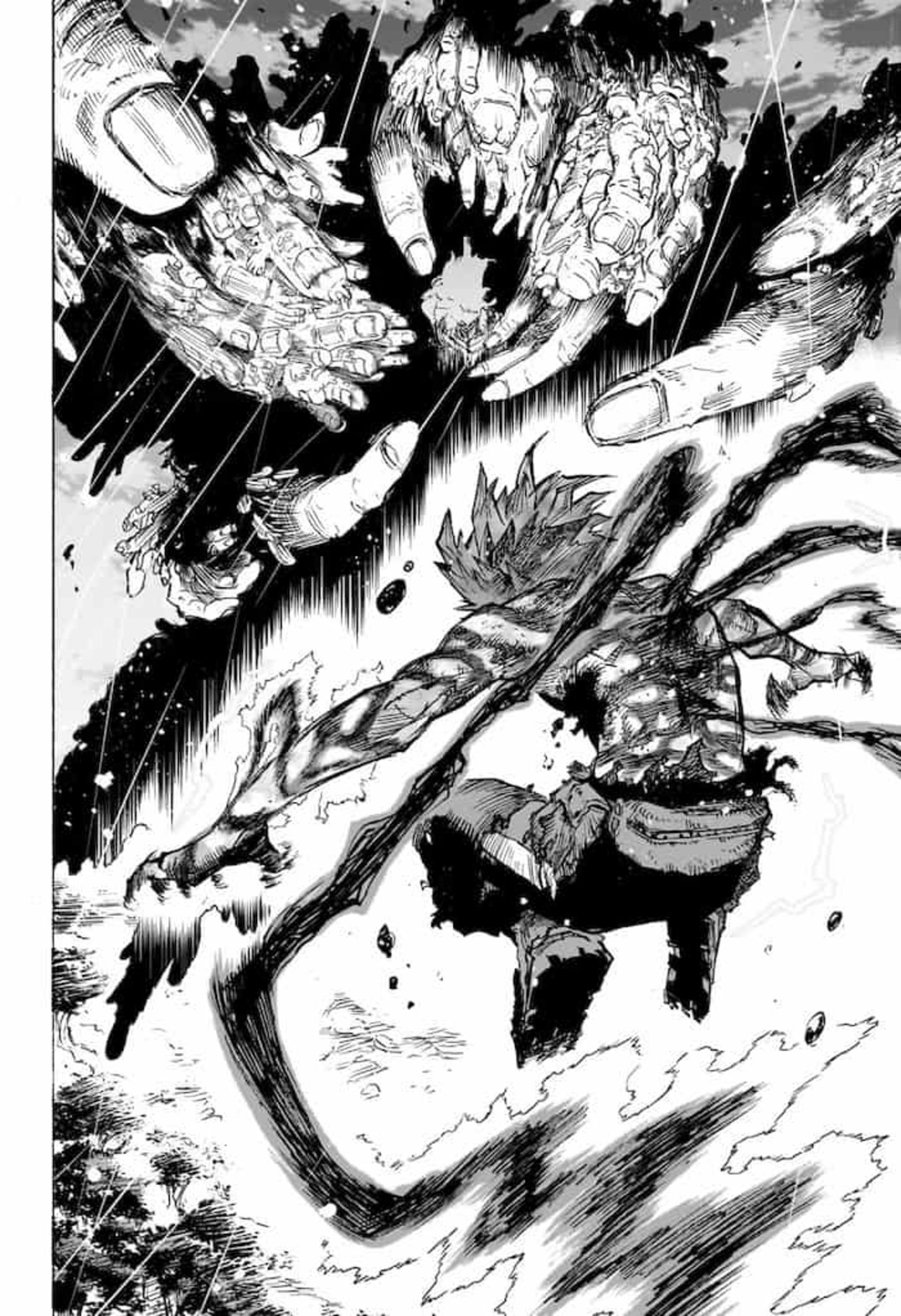 Shigaraki ha creado una gran y poderosa defensa para protegerse de los ataques de Deku