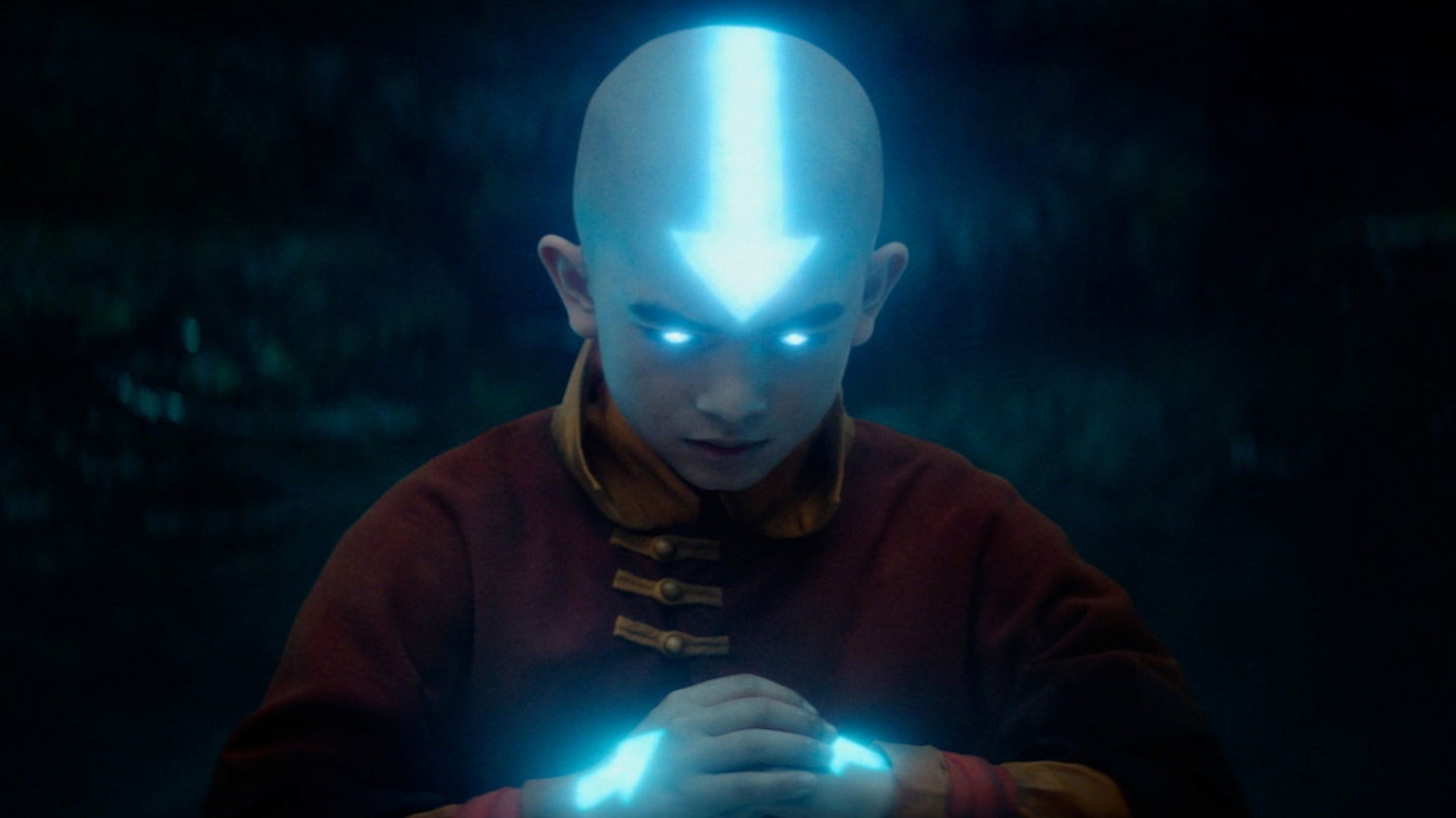 Esta es la razón por la que Aang vuela en el comienzo de la serie ...