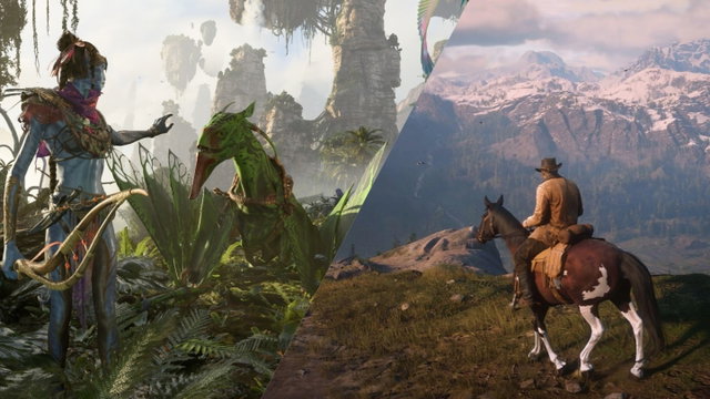 Comparan Avatar: Frontiers of Pandora con Red Dead Redemption 2 y el ganador te sorprenderá