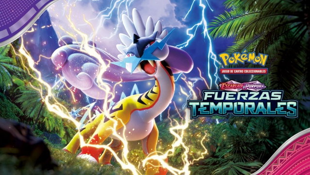 Presentamos en exclusiva a Ferrotesta en la expansión de Pokémon JCC Escarlata y Púrpura - Fuerzas temporales