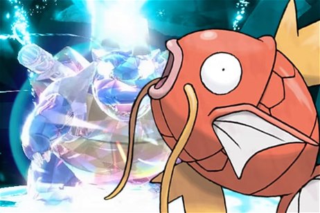 Un jugador de Pokémon Escarlata y Púrpura completa el evento de Blastoise con un Magikarp