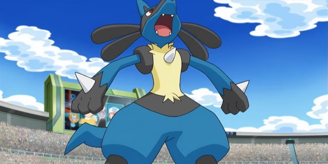 Esta es la fusión entre los Pokémon Lucario y Mudkip