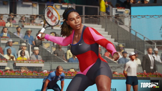 Top Spin 2K25 revela su roster completo de tenistas masculinos y femeninos