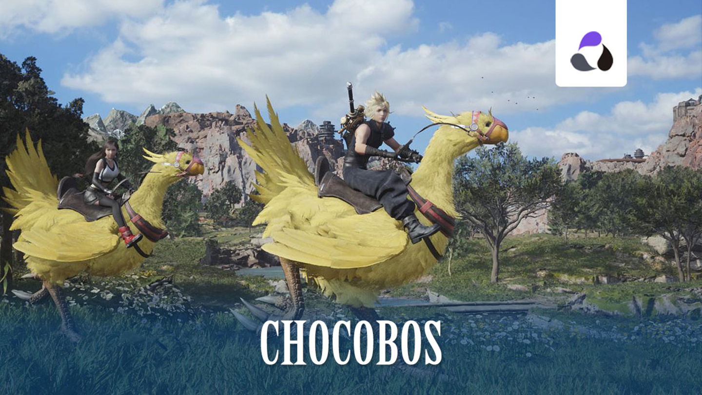 Cómo conseguir chocobos en Final Fantasy VII Rebirth