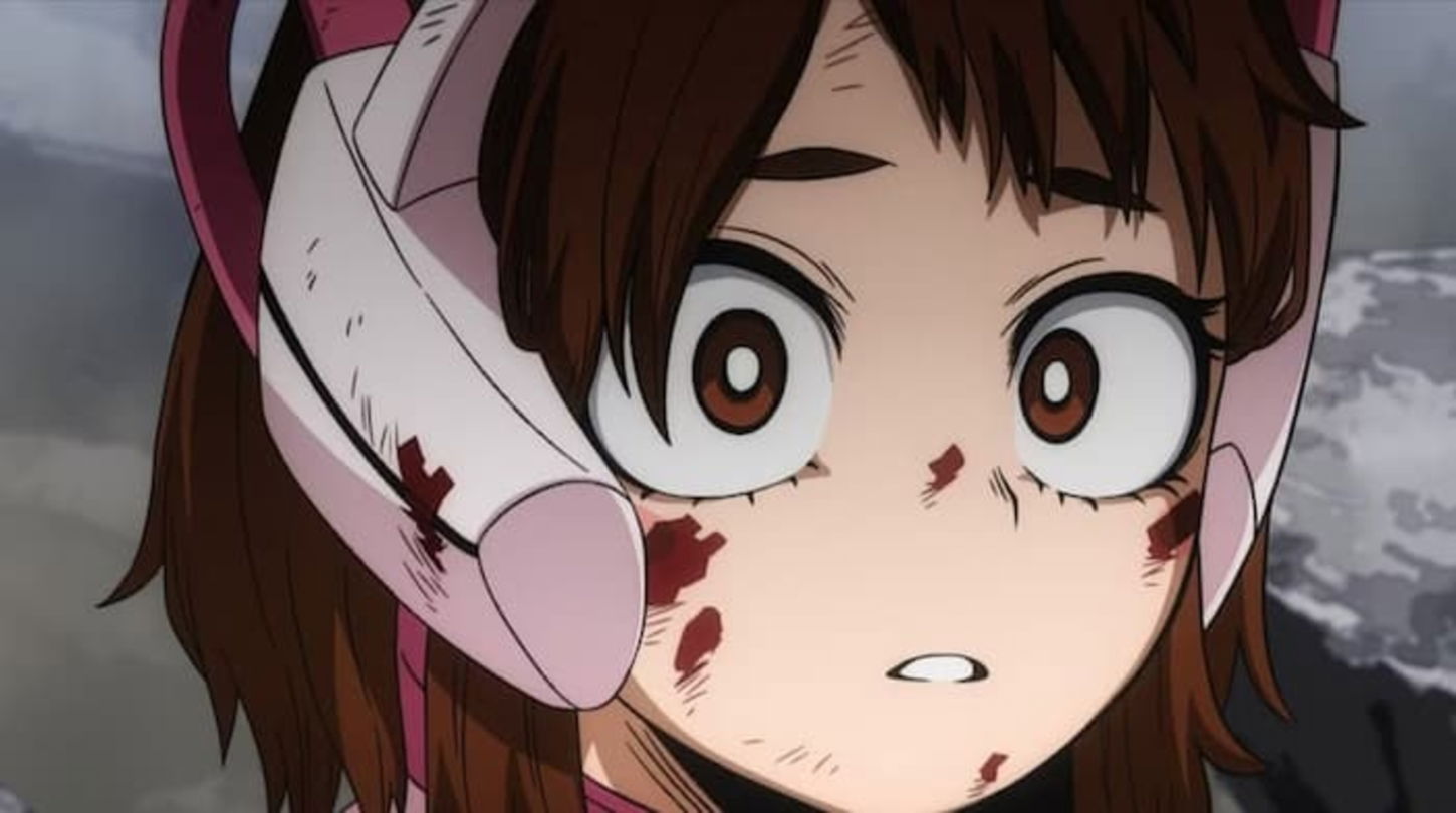 El estado de salud de Uraraka ha sido revelado en el capítulo más reciente