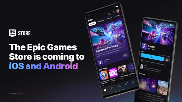 Epic Games Store llegará a iOS y Android este mismo año
