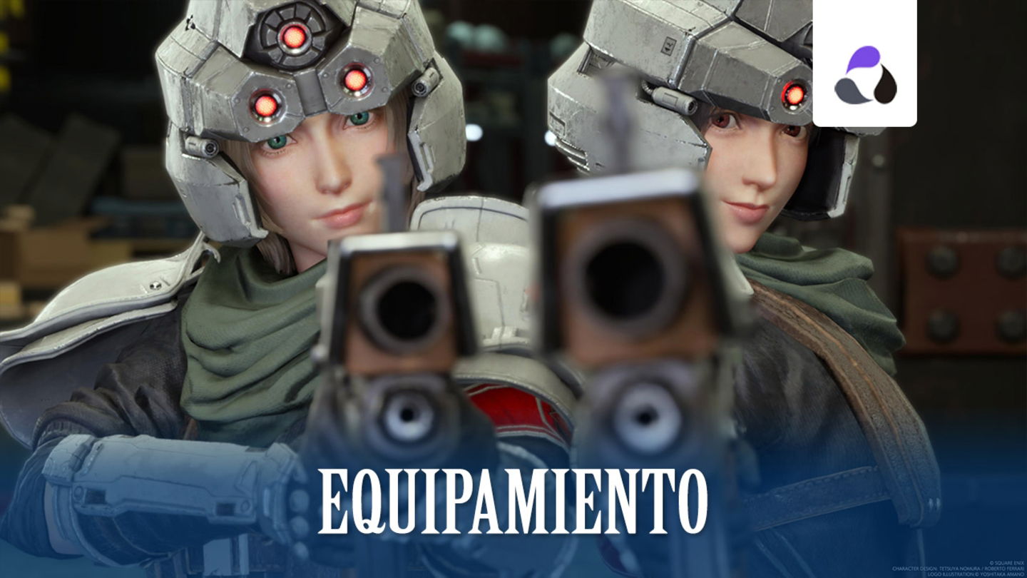 Equipamiento en Final Fantasy VII Rebirth