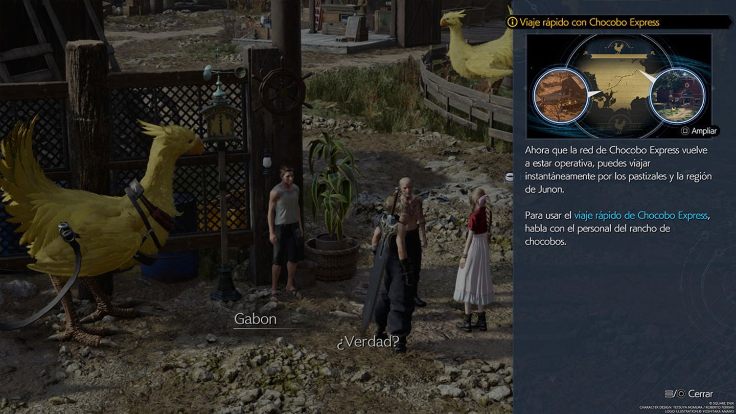 Gracias a Chocobo Express y otros medios podréis viajar entre regiones