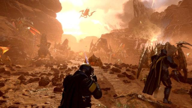 Helldivers II añade por sorpresa los bichos voladores, aunque sus responsables niegan su existencia
