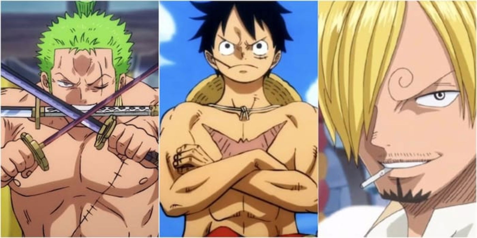 Luffy, Zoro y Sanji se convierten en piratas clásicos a través de esta genial portada de la Weekly Shonen Jump