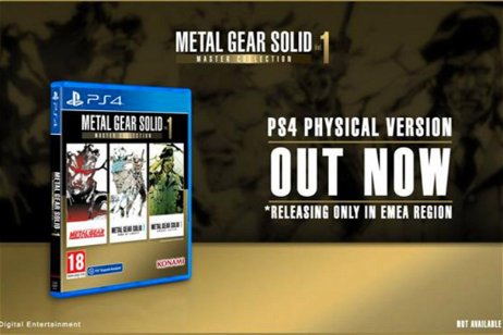 Metal Gear Solid: Master Collection Vol.1 ya está disponible en formato físico para PS4